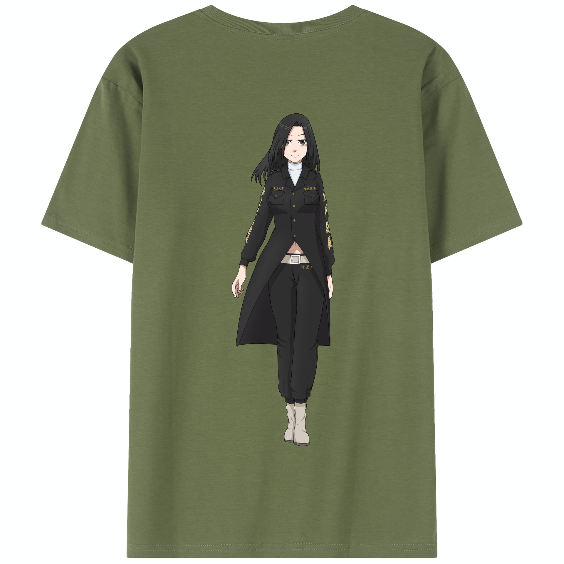 （画像用） 東京リベンジャーズ Tokyo Revengers 綿100％半袖Tシャツ（背面プリント）